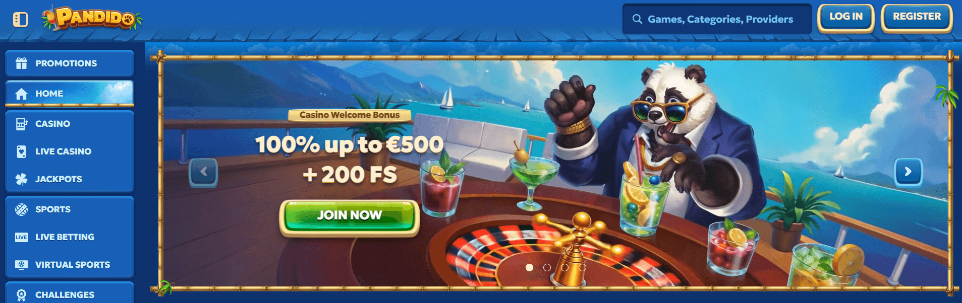 pandido casino online spania bonus de bun venit