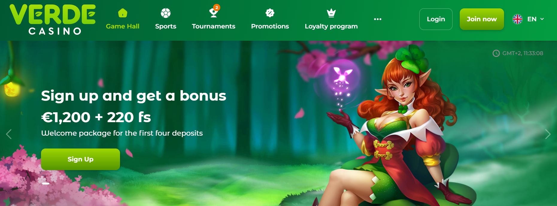 bonus de bun venit verde casino spania