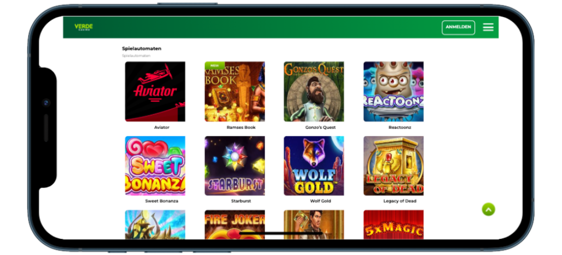 verde casino spania aplicatie mobila