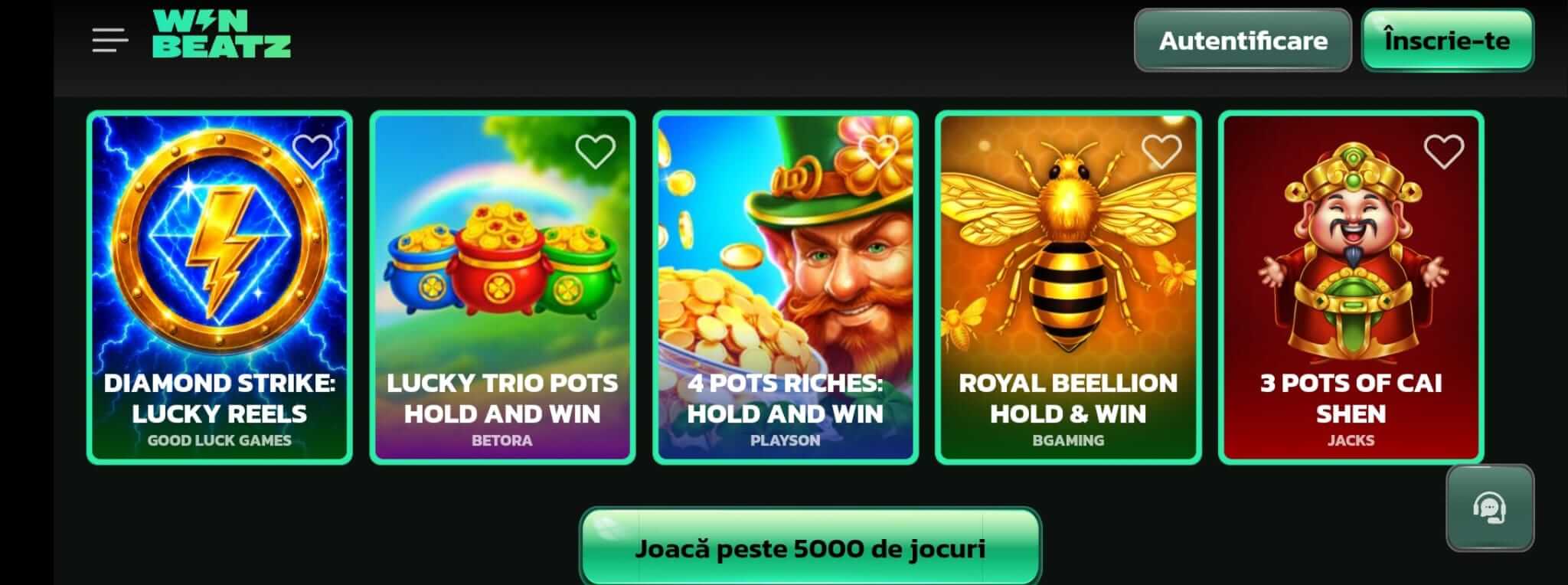 winbeatz casino online spania